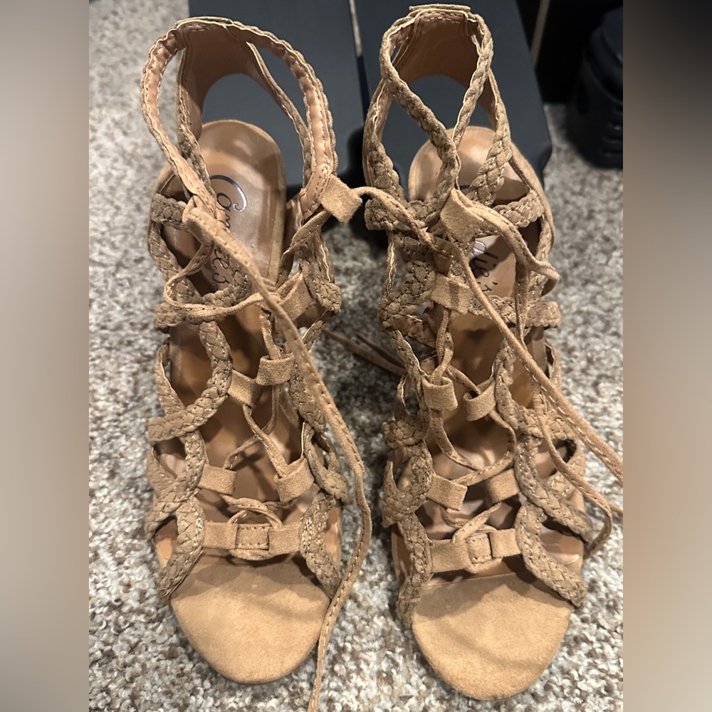 Candie’s Strappy Tie Up